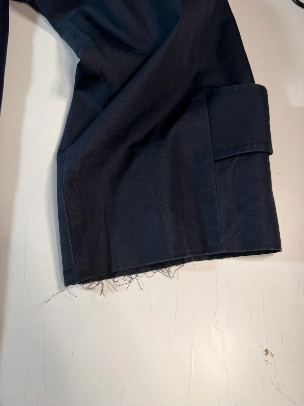 Vintage Aquascutum Aqua 5 Raincoat Dark Navy Mac Trench Coat England 42 L
